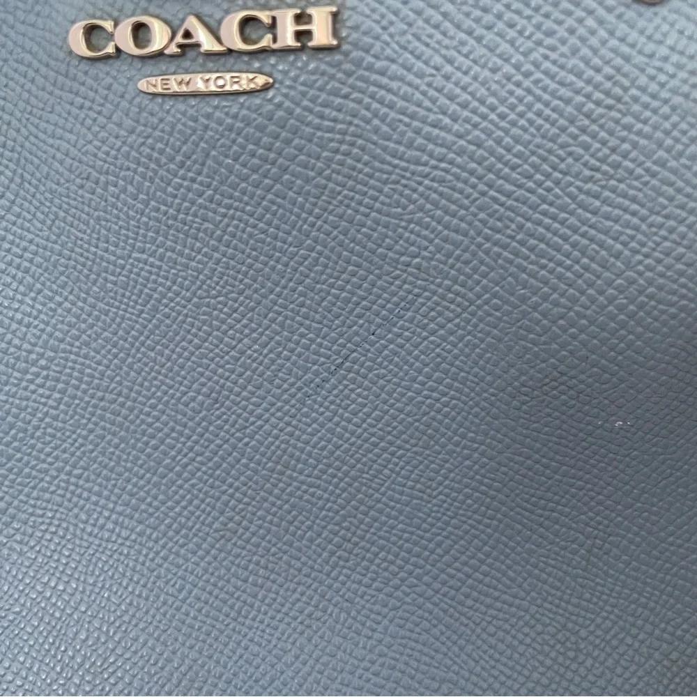 Coach Crossgrain Leather Mini Lillie Carryall Bag +matching Medium Id Zip Wallet - Picture 6 of 16